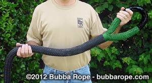Bubba Rope - Bubba Rope (1.5") 1-1/2" X 30' Jumbo Bubba (Black Eyes) - Image 2