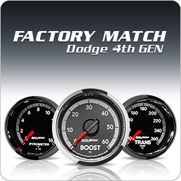 Autometer - Auto Meter Dodge 4th GEN Factory Match, Boost Pressure (8508), 60psi (Mechanical) - Image 3