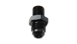 Vibrant Performance - Vibrant Performance Straight Adapter Fitting, -6AN x M14 x 1.5, Anodized Black; Water Jacket Adapter Fitting for Garrett (GT28, GT30, GT35)