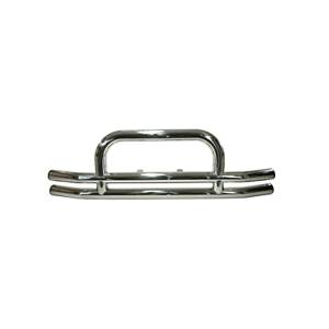 Rugged Ridge - Rugged Ridge Tube Front Bumper, 3 Inch, Stainless Steel (1955-06) Jeep Models