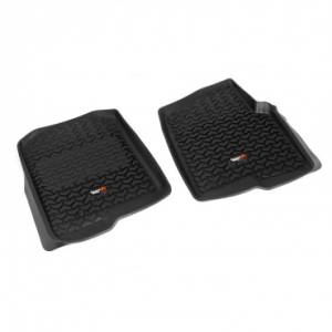 Rugged Ridge Floor Liners, Front, Black (2004-08) Ford F-150 (2006-08) Lincoln Mark LT