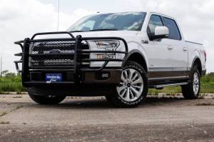 Brush Guards & Bumpers - Grille Guards - Tough Country - Tough Country Standard Brush Guard with Expanded Metal, Ford (2015-20) F-150