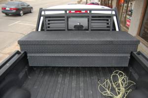 Tough Country - Tough Country Custom Louvered Headache Rack, Ford (1999-16) F-250, F-350, & F-450 With Rails - Image 5