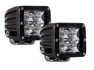 Off-Road Lighting - Cube LED Lights - Rigid Industries - Rigid Industries Pod, Dually Pair, Spot, White