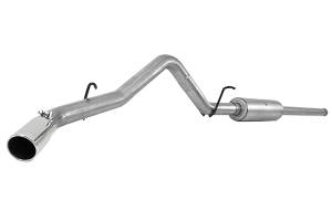 Exhaust - 3" Cat Back Exhaust - MBRP - MBRP Cat Back Exhaust, Chevy/GMC (2014-17) 1500, 4.3L/5.3L, Single Side Exit, T-409 Stainless