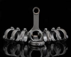 Engine Parts - Connecting Rods - CP-Carrillo - CP-Carrillo Performance Performance Connecting Rods, Ford (2003-10) 6.0L Power Stroke, Set of 8 (H11 Bolts)