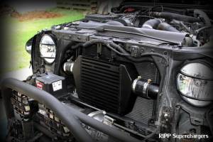 RIPP Superchargers - RIPP Supercharger Kit, Jeep (2007-11) Wrangler JK 3.8 Kit Auto/6 Spd Black Ops Kit - Image 3