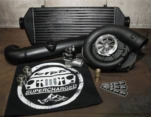 RIPP Supercharger Kit, Jeep (2015) Grand Cherokee WK2 3.6L Kit Powdercoated Black