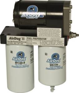 Fuel Pump Systems - Fuel Pumps With Filters - Pure Flow - AirDog - AirDog II-4G, Dodge (2005-10) 5.9L/6.7L Cummins, DF-165 Adjustable Regulator, Quick Disconnect Fittings