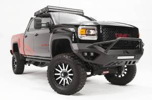 Fab Fours - Fab Fours Vengeance Front Bumper, GMC (2015-18) 2500/3500, With Prerunner Bar - Image 2