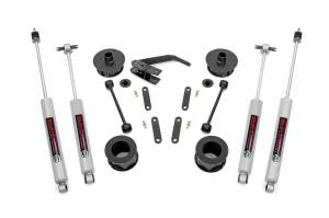 Steering/Suspension Parts - 3" Lift Kits - Rough Country - Rough Country Lift Kit for Jeep (2007-18) Wrangler JK, 2.5" Series II