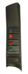 Daystar A-Pillar Switch Pod, Jeep (2007-10) JK Wrangler (Switches included)