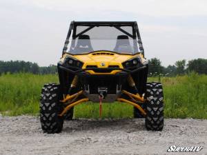 SuperATV - Can-Am Commander Half Windshield (Scratch Resistant Polycarbonate) - Clear - Image 4