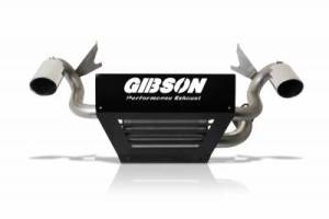 Gibson UTV Exhaust, Polaris (2016-18) RZR XP Turbo, Dual Exhaust, Stainless