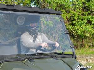 SuperATV - Polaris Ranger Full Size 500 Full Windshield (Scratch Resistant Polycarbonate) Clear - Image 4