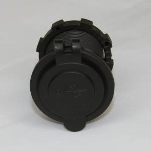 BTR Round USB Power Port, 1-1/8" Dual (1A & 2.1A)