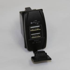 BTR Products - BTR Switch Style USB Power Port, C-Series (Dual 3.1A) Blue - Image 8