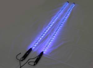 BTR Products - BTR Whip Lights, Twisted Multicolor 5' Whip Pair w/ Remote - Image 6