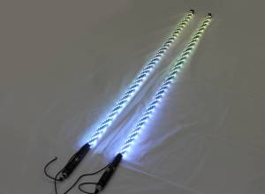 BTR Products - BTR Whip Lights, Twisted Multicolor 5' Whip Pair w/ Remote - Image 13
