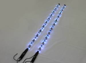 BTR Products - BTR Whip Lights, Twisted Multicolor 5' Whip Pair w/ Remote - Image 14