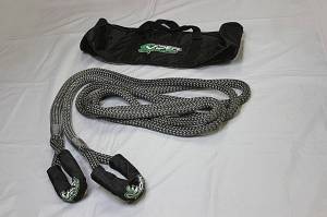 UTV Winches/Recovery Ropes - Recovery Ropes/Shackles - Viper Ropes - Viper Ropes 7/8" x 20' Off-Road Recovery Rope, Grey