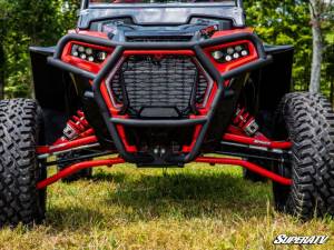 SuperATV - Polaris RZR XP Turbo S High-Clearance A Arms (Red) - Image 2