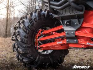 SuperATV - Can-Am Maverick X3, 72 inch, Boxed Radius Arms Complete Kit (Red) - Image 3