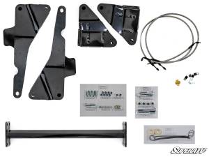 SuperATV - Kawasaki Teryx 6" Lift Kit,  (2012-15) Rhino Axles, Black - Image 8