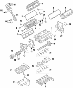 Ford Genuine Parts - Ford Motorcraft Low Pressure Oil Pump Gear Kit, Ford (2008-10) 6.4L Power Stroke LPOP - Image 2