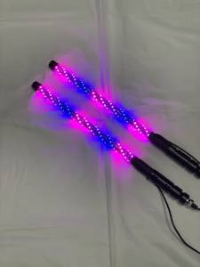 BTR Products - BTR Whip Lights, Twisted Multicolor 2' Whip Pair w/ Remote - Image 10