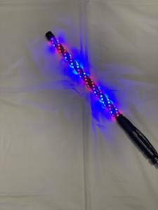 BTR Products - BTR Whip Lights, Twisted Multicolor 2' Whip Single w/ Remote - Image 10