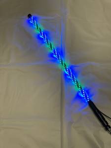 BTR Products - BTR Whip Lights, Twisted Multicolor 3' Whip Single w/ Remote - Image 12