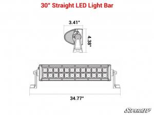 SuperATV - 30" Straight Spot/ Flood LED Light Bar - Image 9