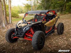 SuperATV - Can-Am Maverick X3 Full Windshield, Scratch Resistant Polycarbonate -Clear, (Machines Without Factory Intrusion Bar) - Image 7