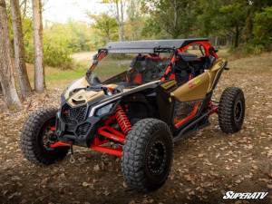 SuperATV - Can-Am Maverick X3 Full Windshield, Scratch Resistant Polycarbonate -Light Tint (Machines Without Factory Intrusion Bar) - Image 7
