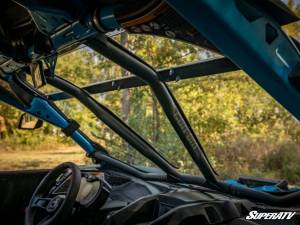 SuperATV - Can-Am Maverick X3 Full Windshield, Standard Polycarbonate -Clear (Machines with Factory Intrusion Bar) - Image 7