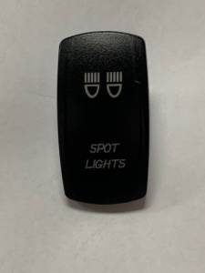 BTR C-Series Rocker Switch, Spot Lights (On-Off) Green