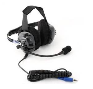 Rugged Radios H42 Behind The Head Ultimate Carbon Fiber 2-Way Headset