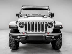 aFe - aFe Scorpion Insert Grille Tread Design Black w/ LED Lights, Jeep Wrangler JL (2018-20) - Image 3