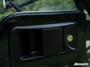 SuperATV - Kawasaki Mule Cab Enclosure Doors, (4 Door) Scratch Resistant Polycarbonate- Light Tint - Image 4