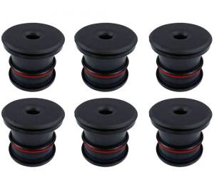 Body Parts - Body Mount Kit - S&B - S&B Silicone Body Mount Kit for Ford (2003-07) Super Duty 5.4L, 6.0L & 6.8L Crew Cab (6pc)