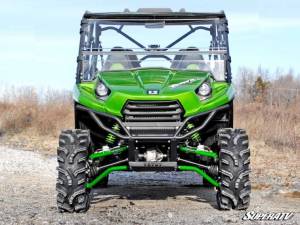 SuperATV - Kawasaki Teryx High Clearance 1.5" Forward Offset Front A Arms (2012-20) (Green)  **Reuse existing Ball joints** - Image 3