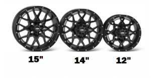ITP Tires - ITP, Hurricane Bronze, UTV Wheels - 14x7 wheels, (4/110) 5+2 Offset - Image 5