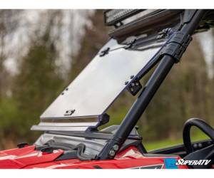 SuperATV - Polaris RZR S 900 Scratch Resistant Flip Windshield - Image 3
