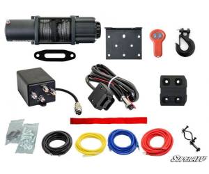 SuperATV - 6000 Lb. Black Ops UTV/ATV Winch (With Remote&Synthetic Rope)  - Image 11