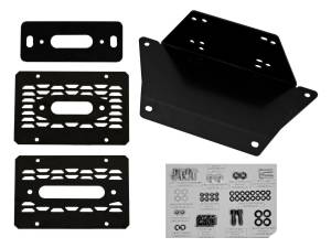 UTV Winches/Recovery Ropes - Mounting Plates - SuperATV - Polaris Ranger XP 900, Winch Mounting Plate