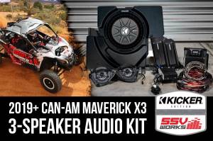 Kicker - Kicker Phase 3 Speaker Can-Am Maverick X3  2016-2018 - Image 2