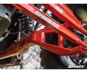 SuperATV - Can-Am Maverick X3, High Clearance Rear Trailing Arms (Red) - Image 5