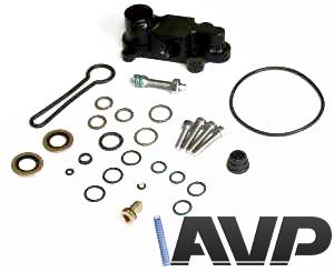 AVP - AVP Adjustable Fuel Pressure Regulator "Blue Spring" Upgrade Kit, Ford (2003-07) 6.0L Power Stroke (Black Housing) - Image 5