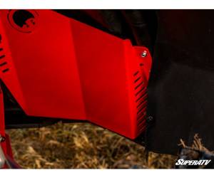 SuperATV - Polaris RZR Turbo S, Inner Fender Guards (Red) - Image 3